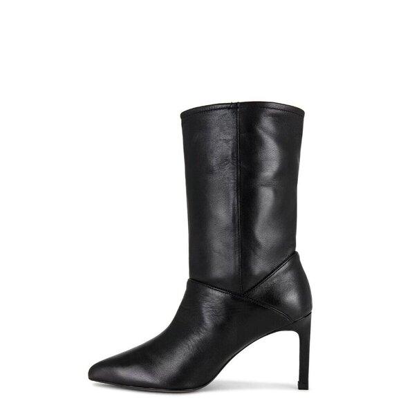 Allsaints Orlana Pointed Toe High Heel Slouch Boots in Black 6 with Box Womens - Picture 16 of 16